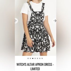 Blackmilk clothing witchs altar apron dress